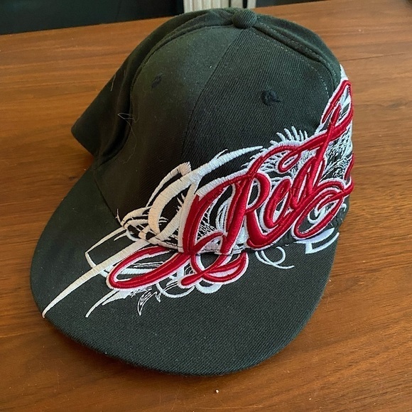 Other - Graphic Red Skater Brand Hat